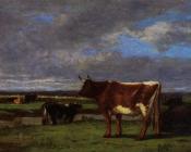 尤金布丹 - Cows near the Toques